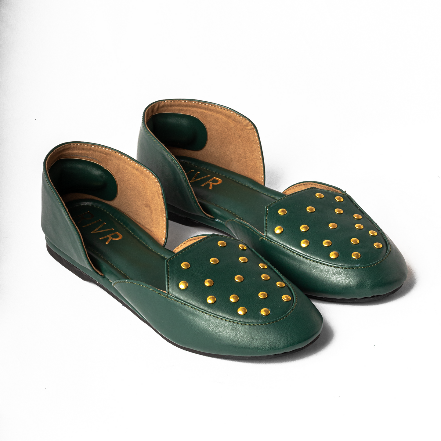 Green Studded Loer